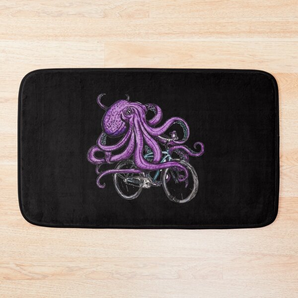 Item preview, Bicycling Octopus designed and sold by shopCao22.