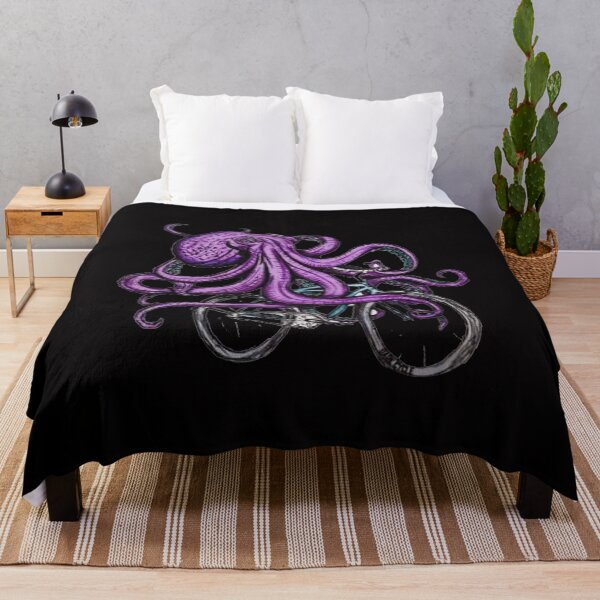 Item preview, Bicycling Octopus designed and sold by shopCao22.