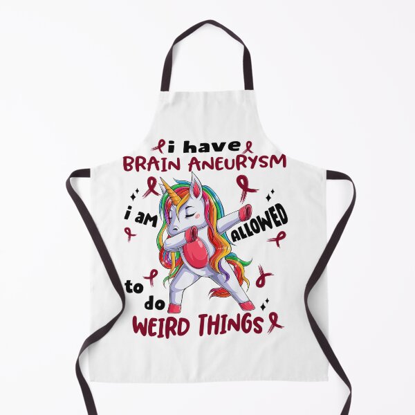Item preview, Brain Aneurysm Awareness Funny I have Brain Aneurysm i'm allowed to do Weird Things! designed and sold by JanetShop809.