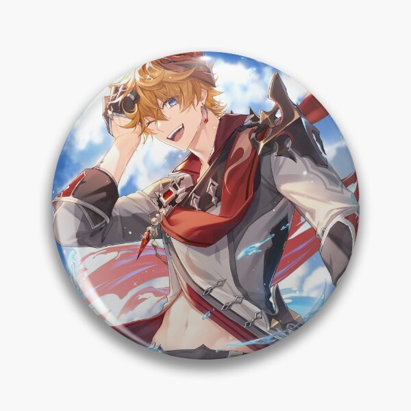 Item preview, Genshin Impact - Childe Official Birthday Artwork 2021 designed and sold by Krimsy.