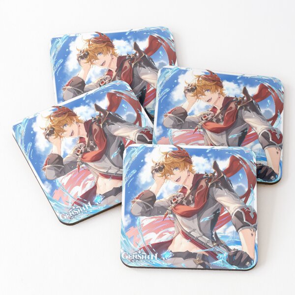 Item preview, Genshin Impact - Childe Official Birthday Artwork 2021 designed and sold by Krimsy.