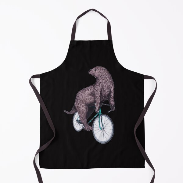 Item preview, Bicycling Otter designed and sold by shopCao22.