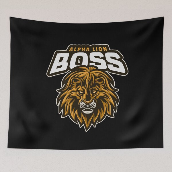 Item preview, Alpha Lion Boss designed and sold by HppyStrngHelthy.