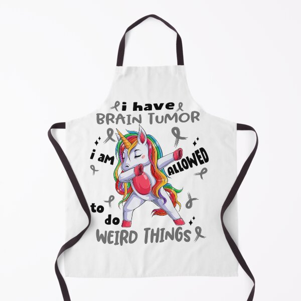 Item preview, Brain Tumor Awareness Funny I have Brain Tumor i'm allowed to do Weird Things! designed and sold by JanetShop809.