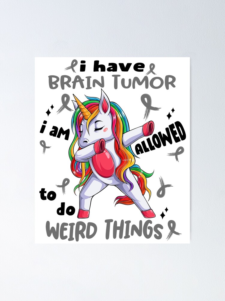 Unicorn Brain Tumor Awareness - I'm A Warrior Brain Tumor