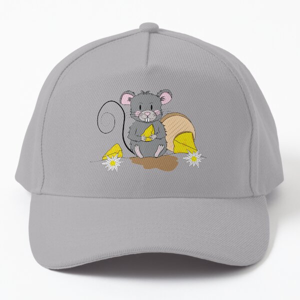 Mouse with cheese Baseball Cap