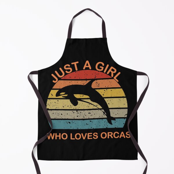 Item preview, just a girl who loves orcas -orcas special days gifts- designed and sold by seriesxanime.