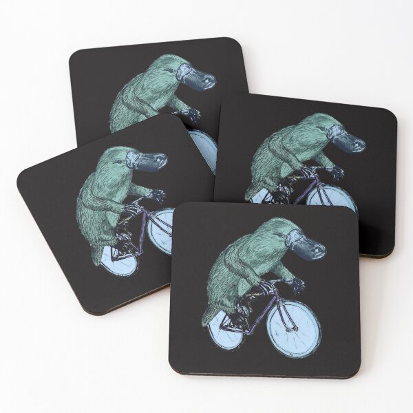 Item preview, Bicycling Platypus designed and sold by shopCao22.