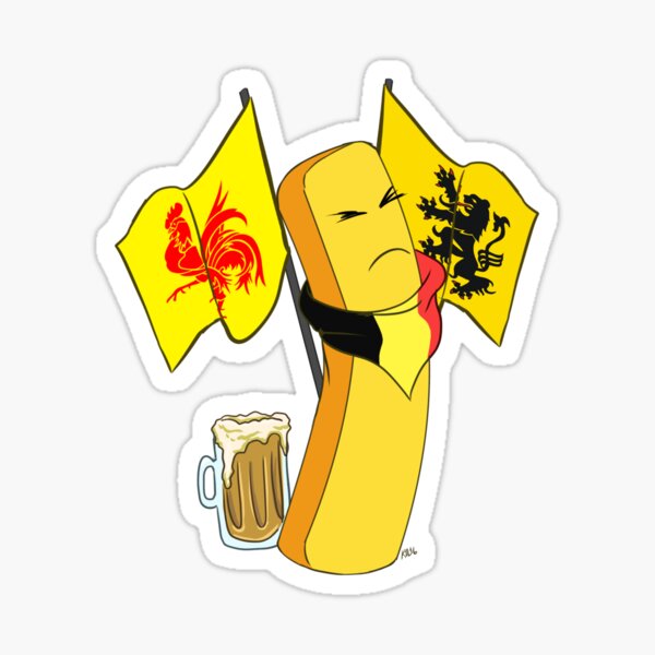 Belgian Fry Sticker