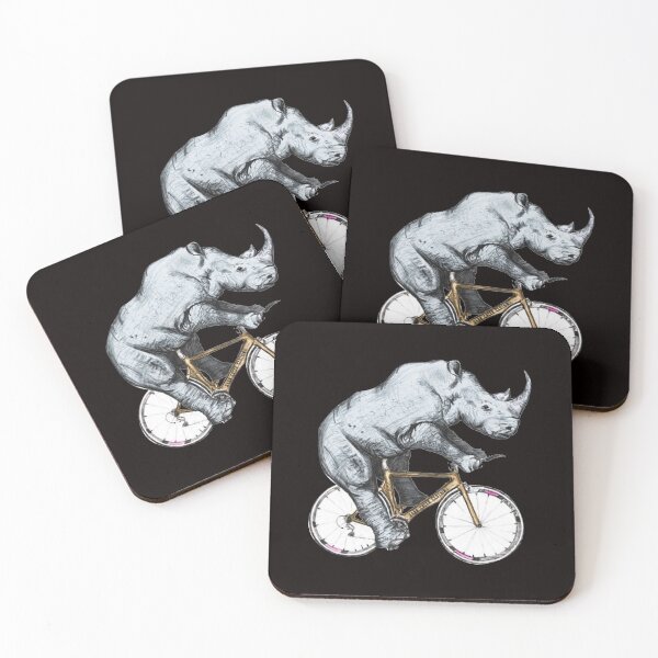 Item preview, Bicycling Rhino designed and sold by shopCao22.