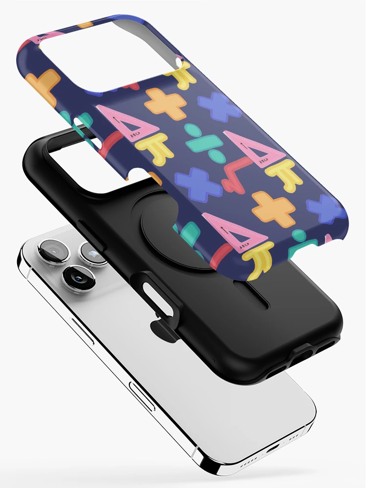 Thumbnail 2 of 4, iPhone Case, Dark Blue Math designed and sold by CustomMercher.