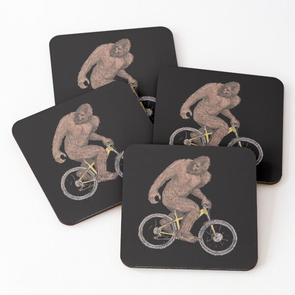 Item preview, Bicycling Sasquatch designed and sold by shopCao22.