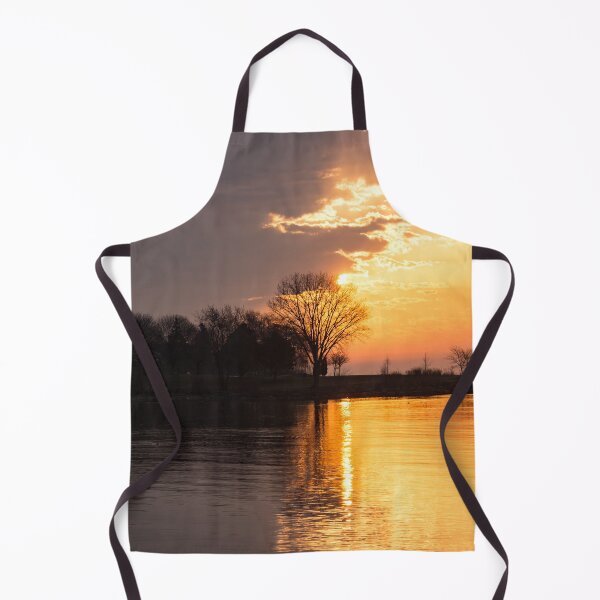 Item preview, Half and Half - Slowly Moving Clouds Reveal the Sunrise designed and sold by Georgia Mizuleva.