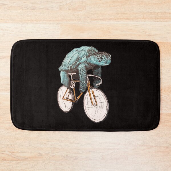 Item preview, Bicycling Sea Turtle designed and sold by shopCao22.