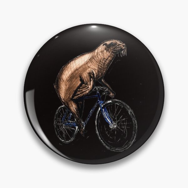 Item preview, Bicycling Seal designed and sold by shopCao22.