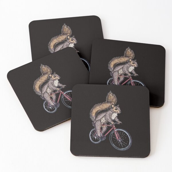 Item preview, Bicycling Squirrel designed and sold by shopCao22.