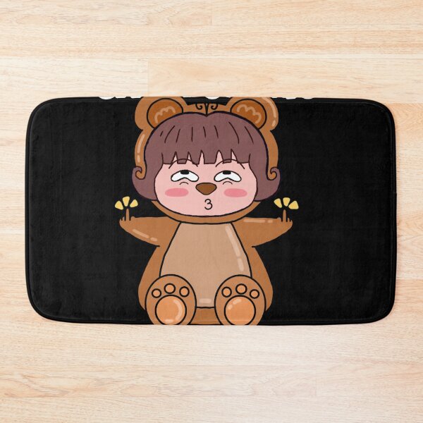 Item preview, Give me a hug! Middle finger girl wearing teddy bear costume asking for hug. designed and sold by Ms-Wgaf.