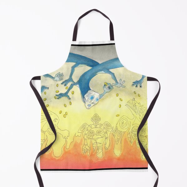 Item preview, Burning in the Fires of Consumerism Art Print designed and sold by chriskatt.