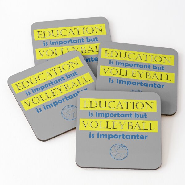 Item preview, Education Is Important Volley ball Is Importer Shirt designed and sold by YSNbr.