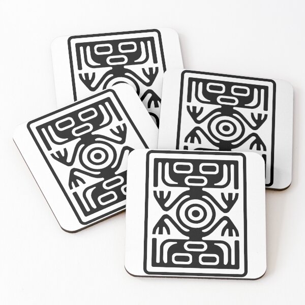 Item preview, Aztec Duality Symbol designed and sold by boneytoes.