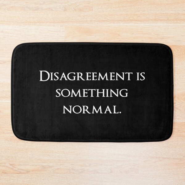 Item preview, Disagreement is something normal. Quotes store designed and sold by QuotesStore-2.