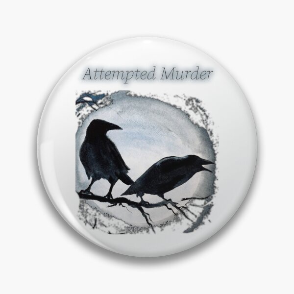 Item preview, Attempted  Murder , birds designed and sold by MESTO-SHOP.