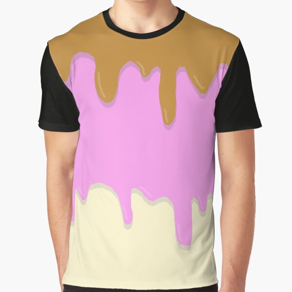 black and cream graphic tee