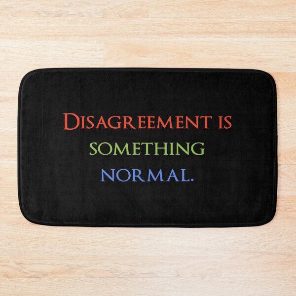 Item preview, Disagreement is something normal. Quotes store designed and sold by QuotesStore-2.