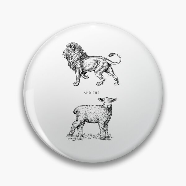 Item preview, Unisex, Light Colors - Lion and the Lamb designed and sold by saltedearth.