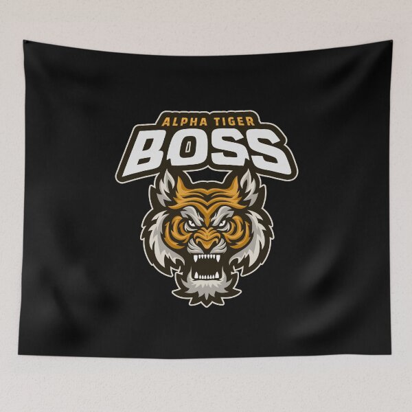 Item preview, Alpha Tiger Boss designed and sold by HppyStrngHelthy.