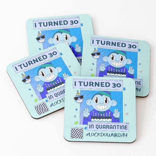 Item preview, I turned 30 in quarantine lockdown birthday designed and sold by Takemeforaride.