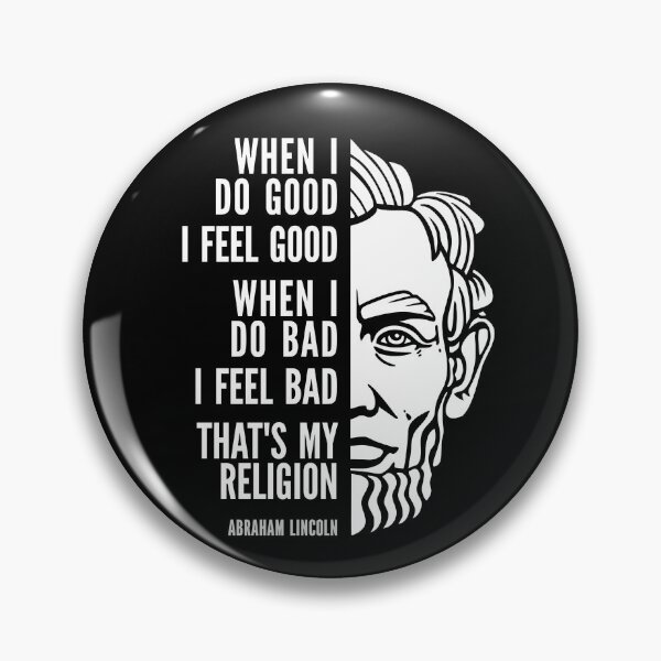 Item preview, Abraham Lincoln Inspirational Quote: My Religion designed and sold by Elvin Dantes.