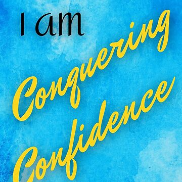 Artwork thumbnail, I Am Conquering Confidence by bluemerleminion