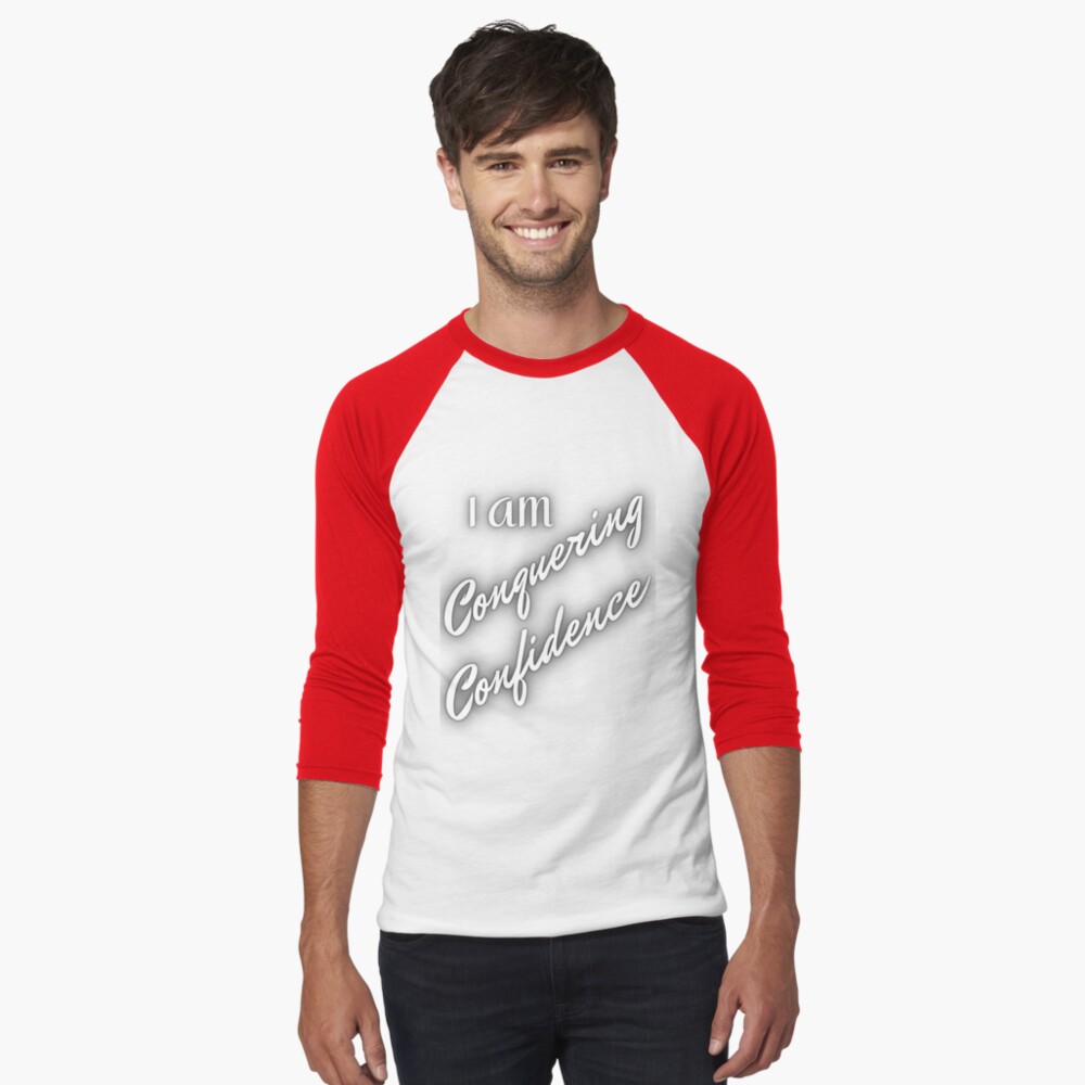 Item preview, Baseball ¾ Sleeve T-Shirt designed and sold by bluemerleminion.