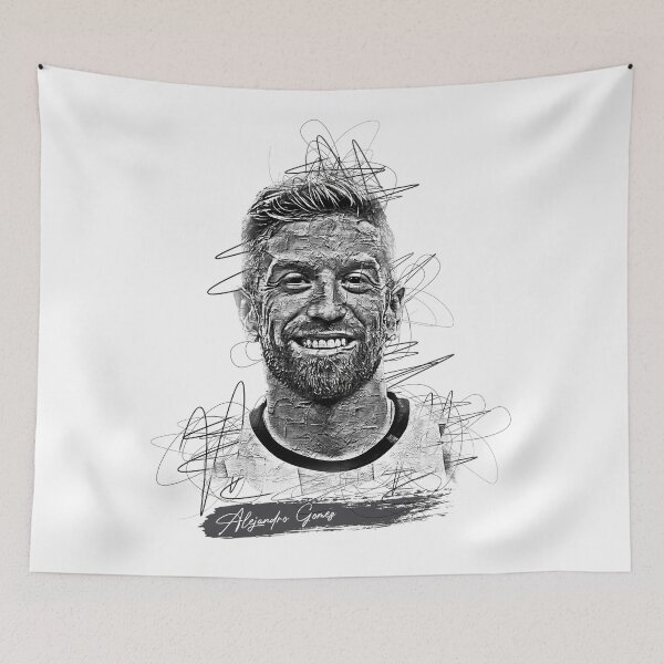 Item preview, Alejandro Gomez Abstract Sketch Art, Alejandro Gomez designed and sold by graphic-genie.