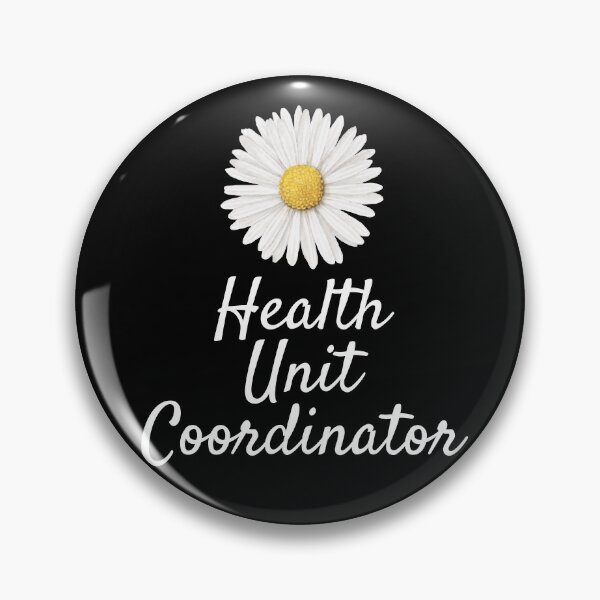 Item preview, Health Unit Coordinator With Daisy Flower designed and sold by ProudNurse.