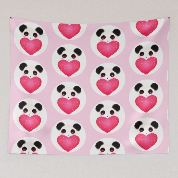Item preview, Sleepy Panda Love designed and sold by Diacritic.