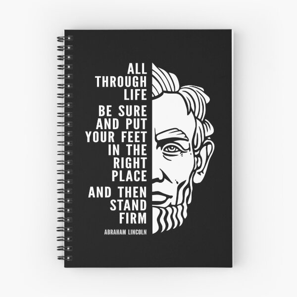 Item preview, Abraham Lincoln Inspirational Quote: Stand Firm designed and sold by Elvin Dantes.