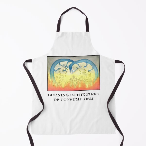 Item preview, Burning in the Fires of Consumerism Titled designed and sold by chriskatt.