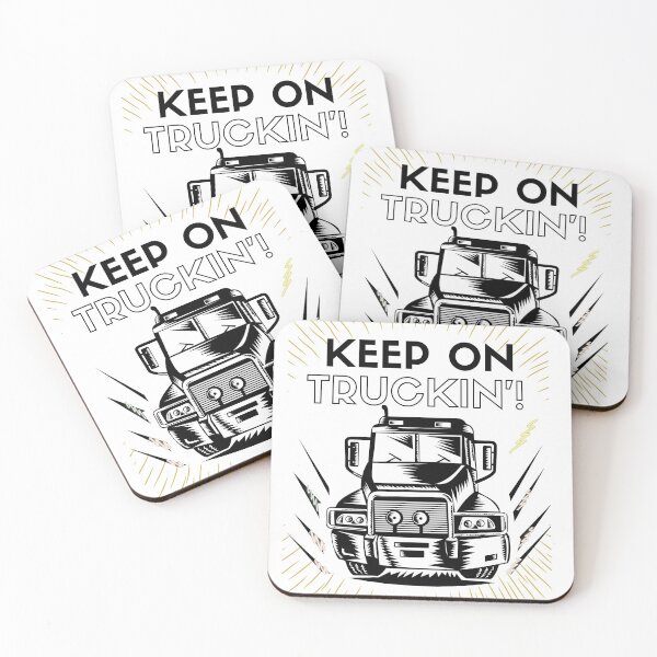 Item preview, KEEP TRUCKIN'! designed and sold by amazing4u0.