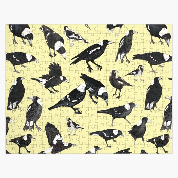 Magpie Dance Jigsaw Puzzle
