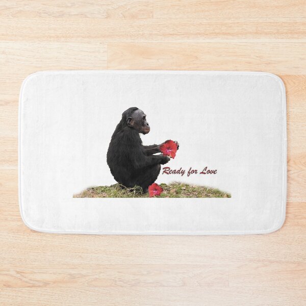 Item preview, Monkey Holds Flowers designed and sold by KbytesOfJax Outdoor and Nature.