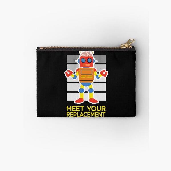 Item preview, Meet Your Replacement - Robot - Minimum Wage - Fast Food designed and sold by ittybittyowl.