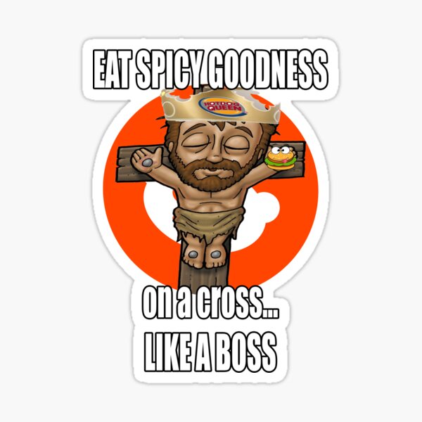 SPICY GOODNESS... LIKE A Sticker for Sale by Ratch2929 Redbubble