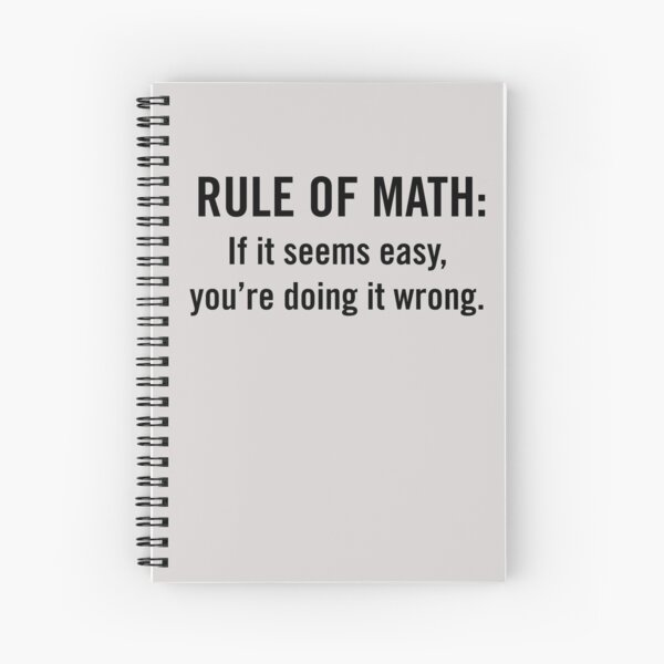 Item preview, Rule of Math designed and sold by trends.