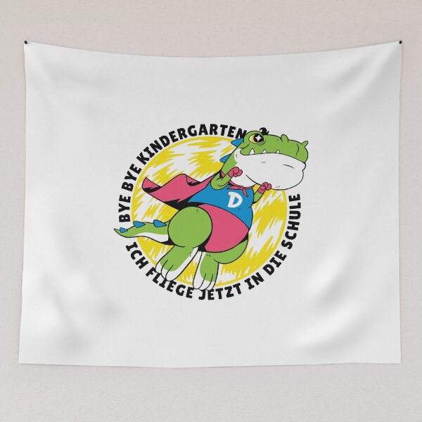 Item preview, Superhero dinosaur flying  designed and sold by TRIBExSPACE.