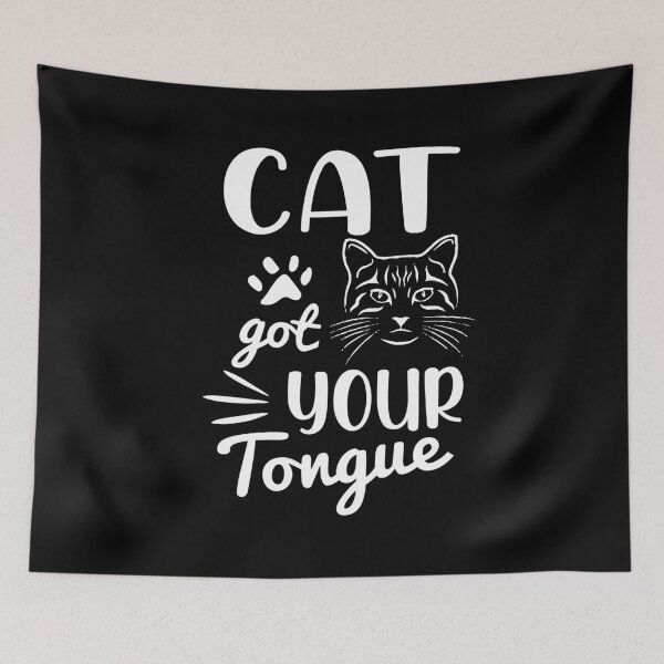 Item preview, Cat Got Your Tongue-Cat Love Expression-So Cute Kittie Face-Adorable Present For Cat Lover designed and sold by Rassitni.