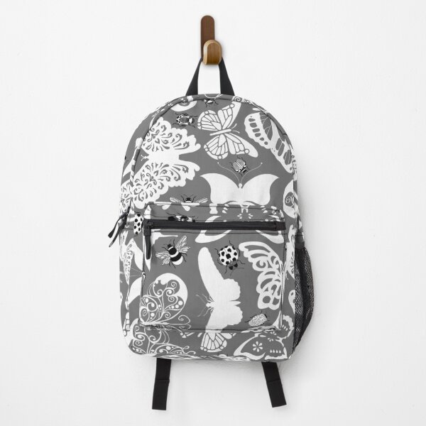 Item preview, White Butterflies and Bugs designed and sold by Jacqueline Huizenga.