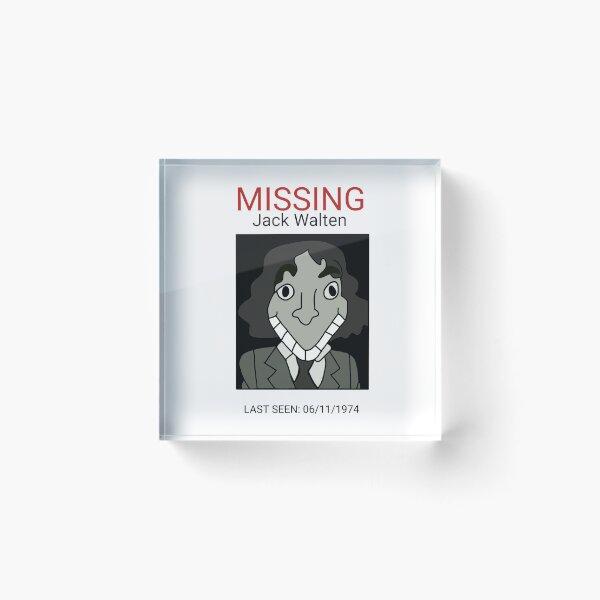 Item preview, Jack Walten Missing Poster designed and sold by lexlshop.