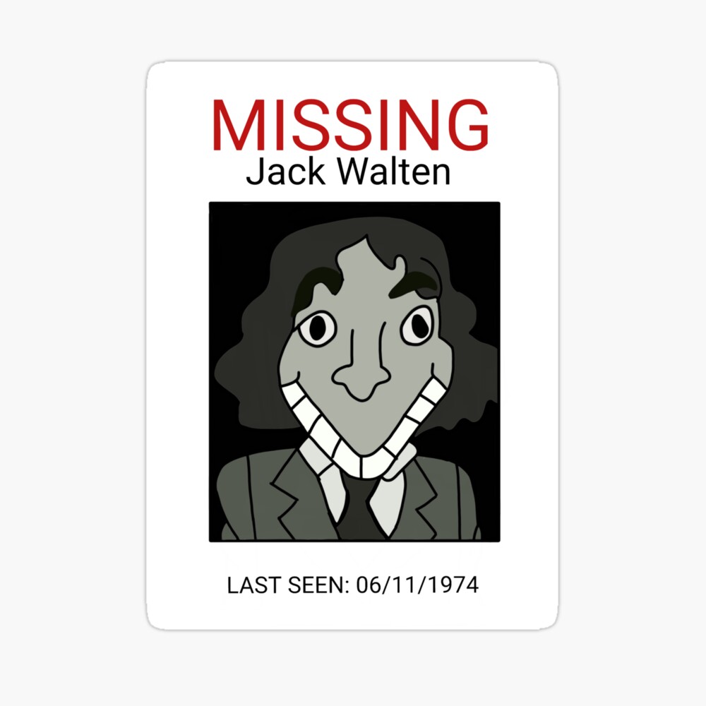 Jack Walten Missing Poster | Poster